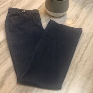 Womens WHBM Trouser jeans blue size 6